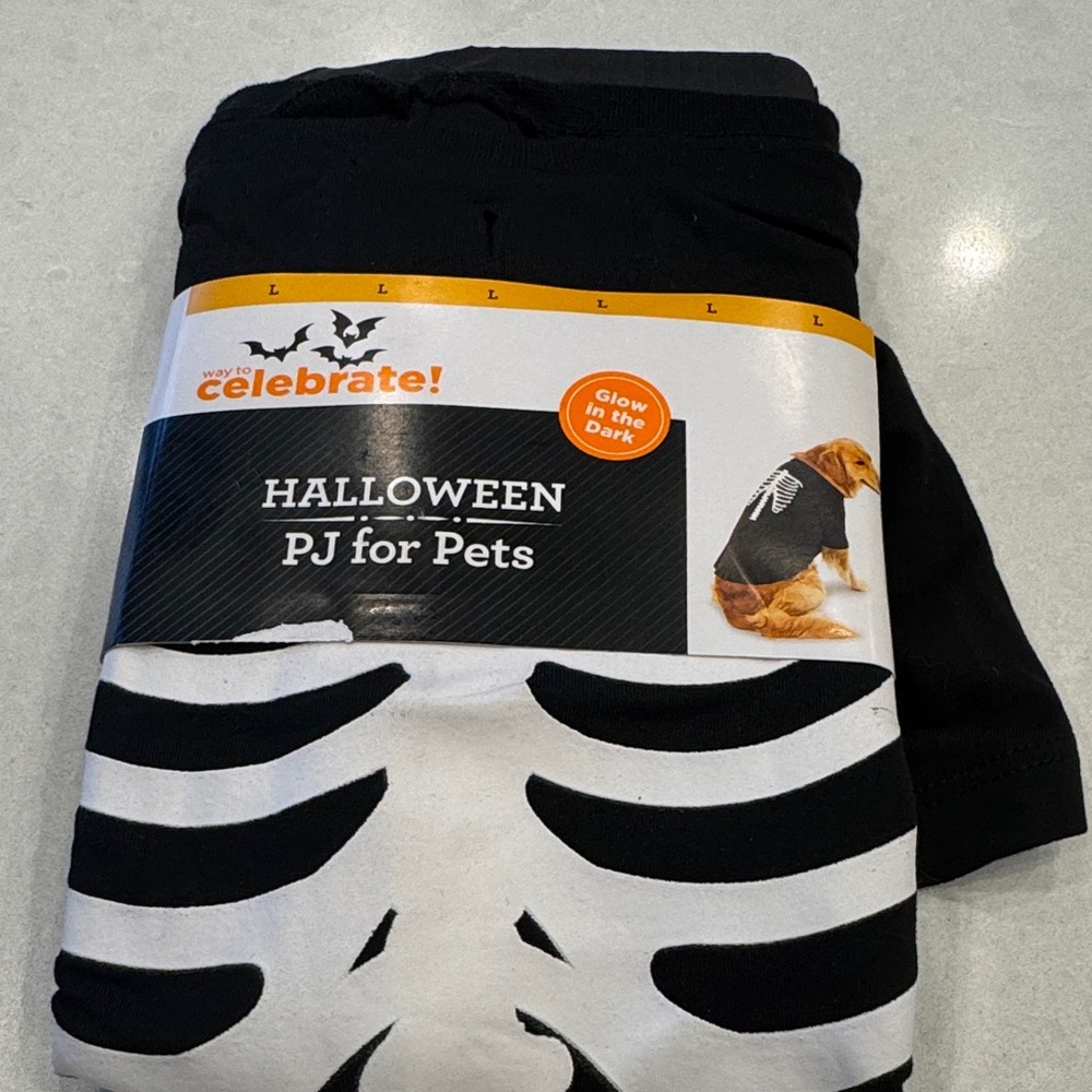 Way to Celebrate! Kids Glow Skeleton Costume